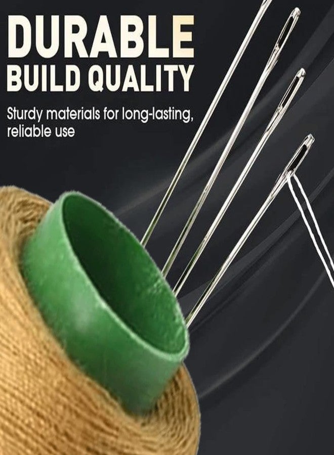 squishy 36 PCS Sewing Kit, Leather Sewing Kit Box with Needle Threader Tool Kit, Leather Tools for Leather Working, DIY Leather Craft, Home Upholstery Repair - Image 2